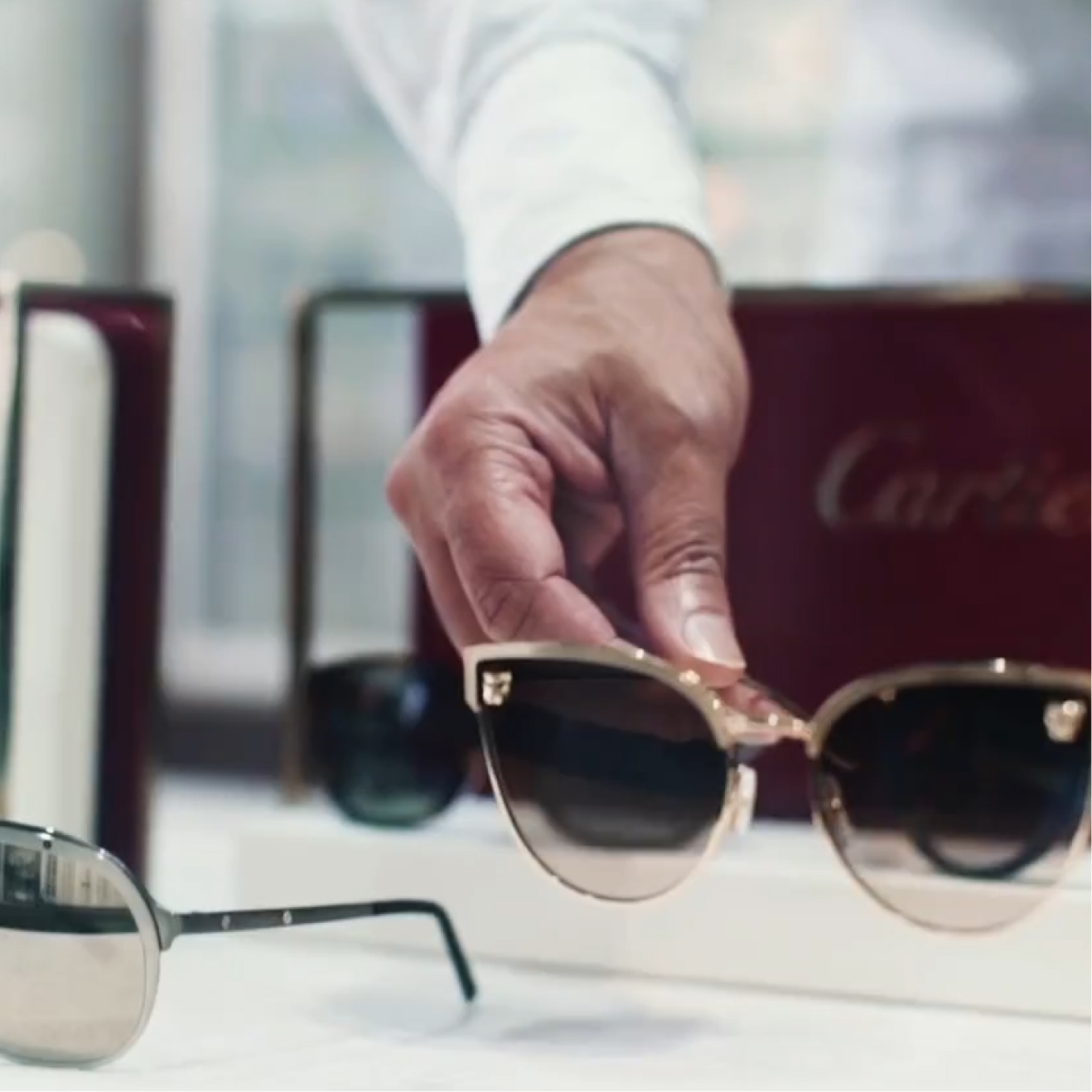 Designer frames at EYE Opticians