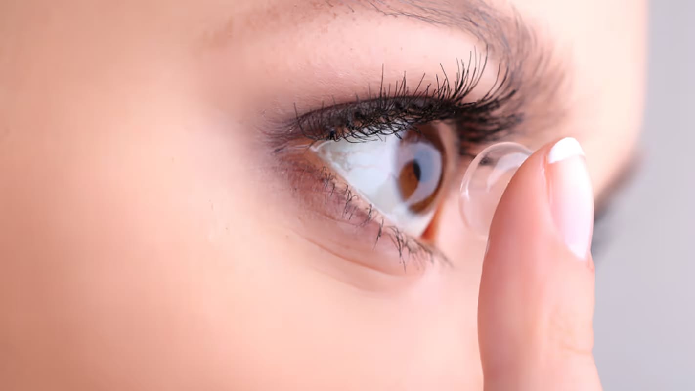 Contact lens advice at EYE Opticians