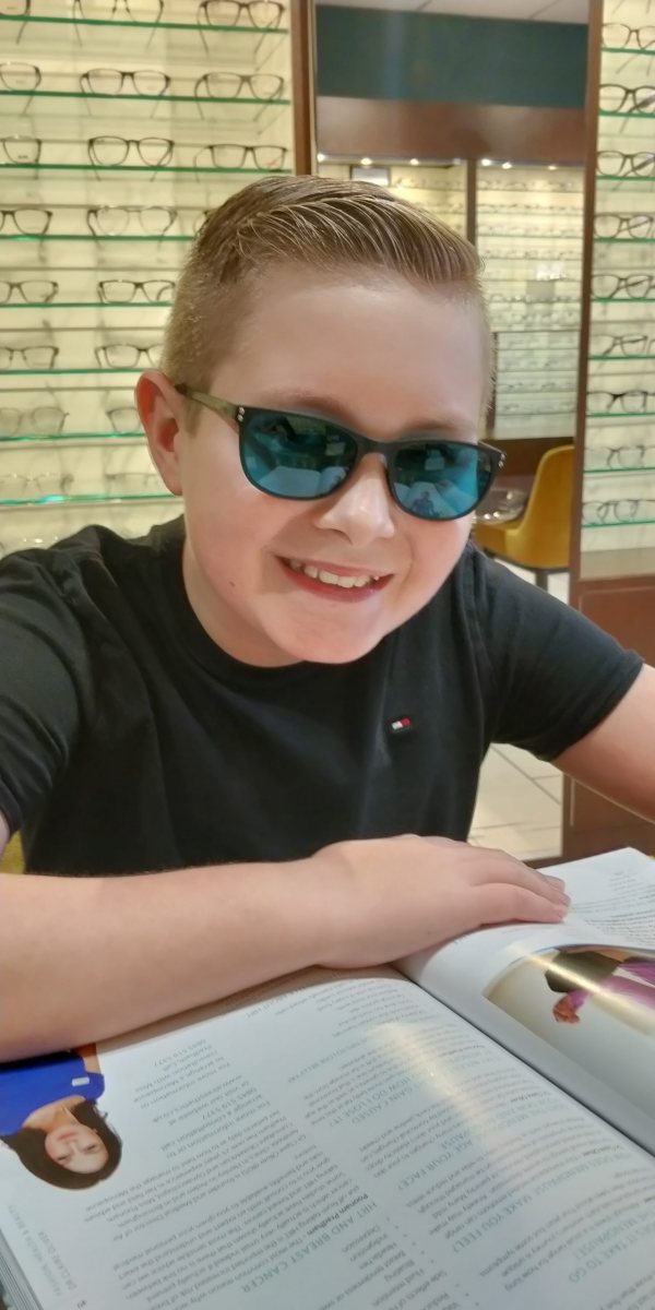 A friend of Eye Opticians in their new frames