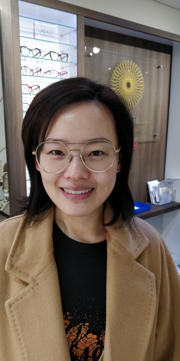 A friend of Eye Opticians in their new frames