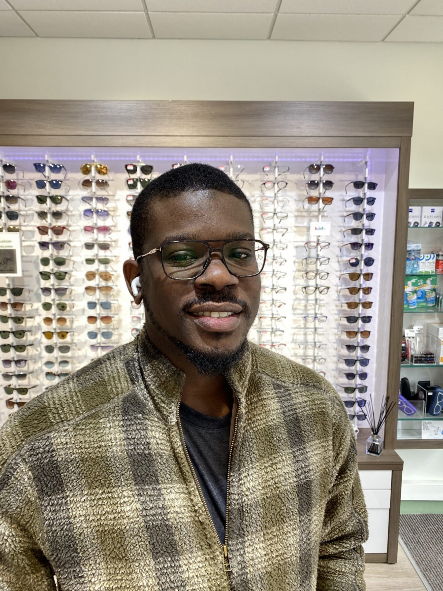 A friend of Eye Opticians in their new frames