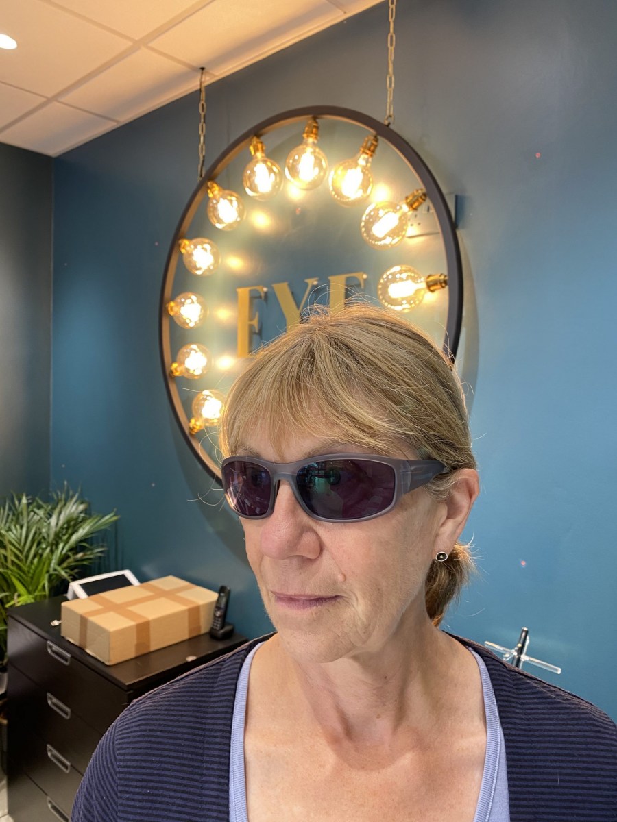 A friend of Eye Opticians in their new frames