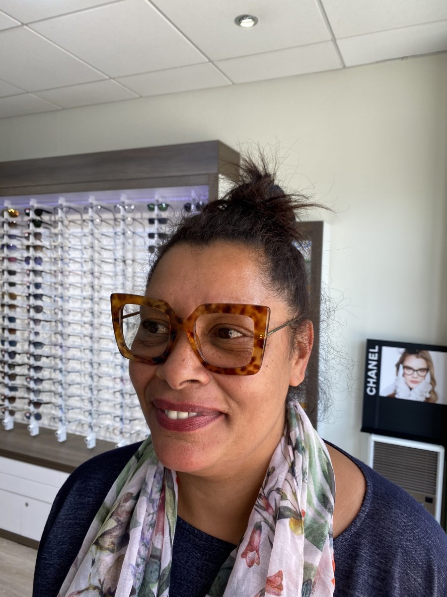 A friend of Eye Opticians in their new frames