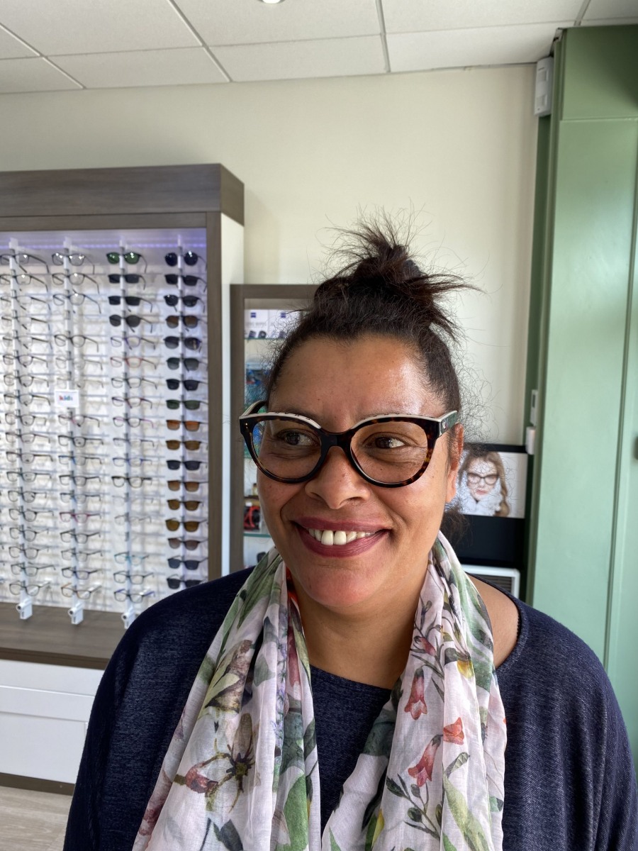 A friend of Eye Opticians in their new frames