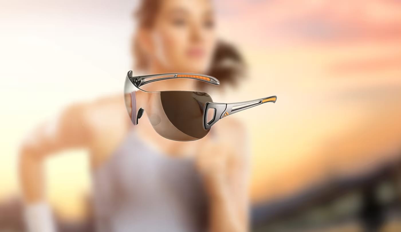Fitting sports glasses