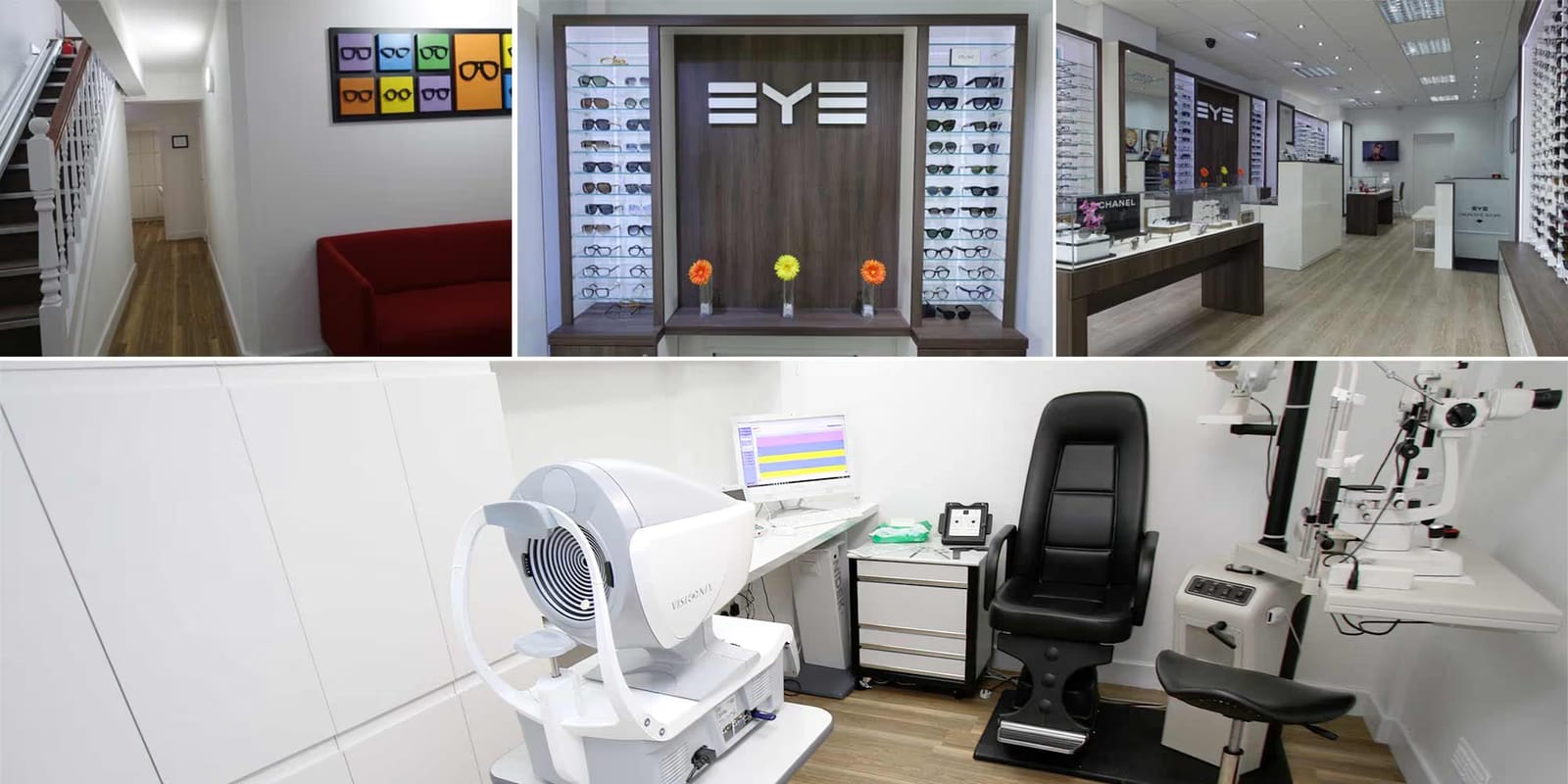 EYE Opticians Edgbaston, interior