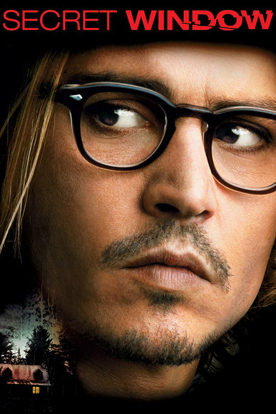 Johnny Depp in Tart Arnel frames, Secret Window